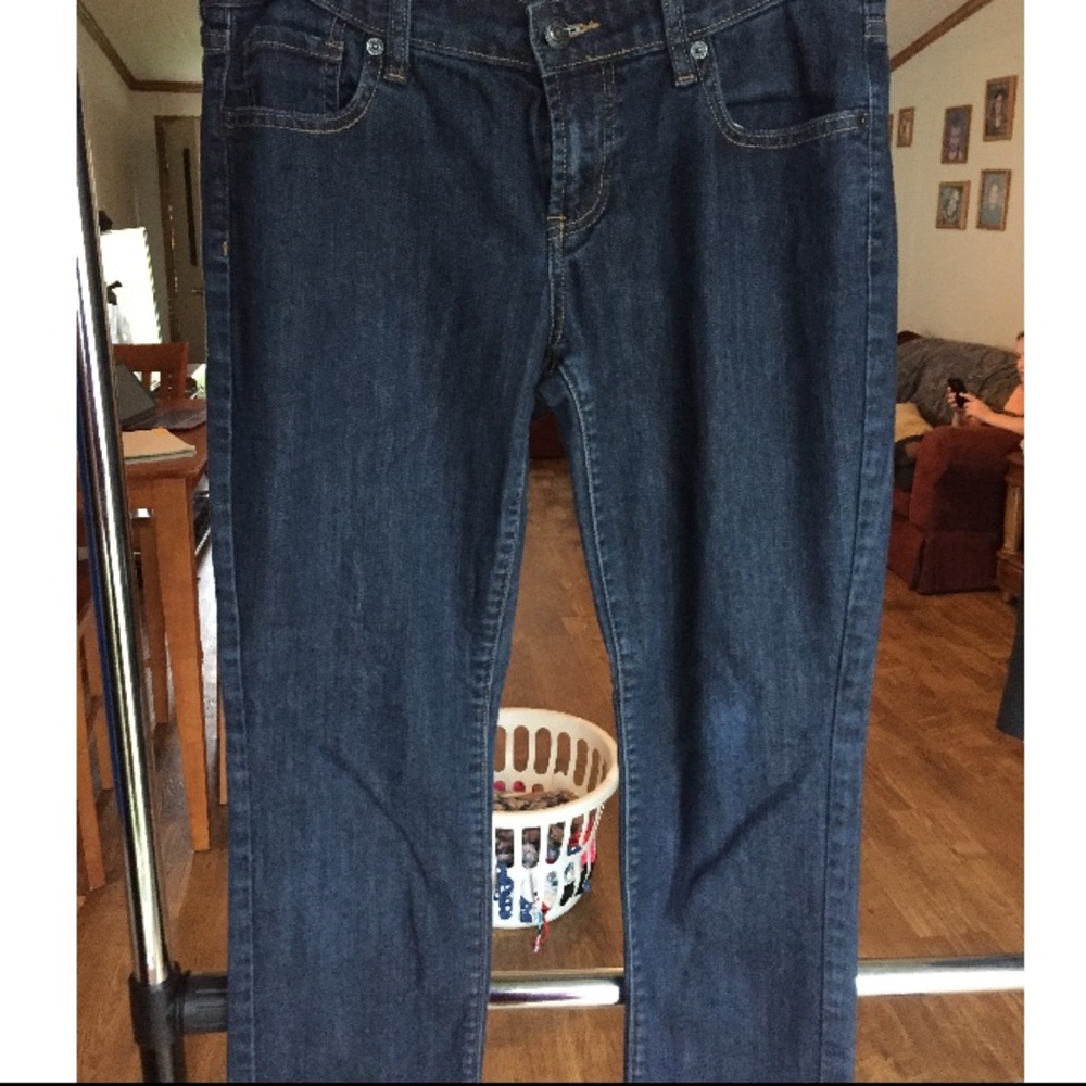 Dark Blue Boyfriend Jeans
